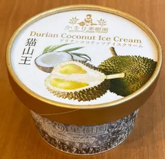 ドリアンアイスクリーム　ココナッツミルク　100mL　6個セット【大阪・関西万博2025　マレーシアパビリオン採用商品】のサムネイル