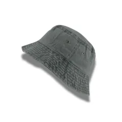 [Capprecier] バケットハット バケハ メンズ 帽子 デニム風 ハット 洗い加工 春 夏 秋 冬 カジュアル 紫外線対策 UVカット 小顔効果 折りたたみ アウトドア キャンプ フェス 登山 おしゃれ 男女兼用 (JP [グレー] [58.0 cm]