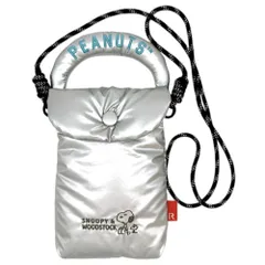☆ s-silver ☆ ルートート　rootote 8452　IP.BR.Padded.Peanuts-0S ルートート スヌーピー ROOTOTE 8452 ショルダーバッグ ミニショルダーバッグ 斜めがけバッグ スマホポーチ スマホショルダー 小さめ