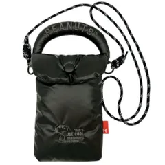 ☆ s-black ☆ ルートート　rootote 8452　IP.BR.Padded.Peanuts-0S ルートート スヌーピー ROOTOTE 8452 ショルダーバッグ ミニショルダーバッグ 斜めがけバッグ スマホポーチ スマホショルダー 小さめ