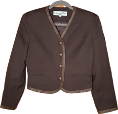 2025年最新】Christian Dior ノーカラージャケットの人気アイテム