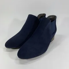 未使用に近い◯ SEVEN TWELVE THIRTY セヴン トゥエルヴ サーティ スエード ブーティ ネイビー サイドゴア M 23 23.5のサムネイル