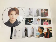 【中古美品】 平野紫耀 Number_i アクリルスタンド うちわ 公式写真 まとめ 【086-250812-na-01-tag】