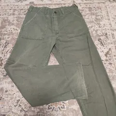 アメリカ海兵隊（US Marine Corps）Trousers　トラウザー　軍パン　パンツ　42サイズ　ミリタリー　カーキ　中古　古着