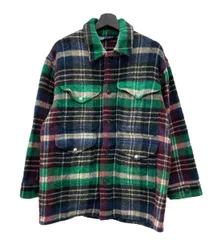 ラルフローレン RalphLauren 90s 90年代 ウール ハンティングジャケット コート アウター 猫目ボタン ジャケット チェック マルチカラー 104MT-2236