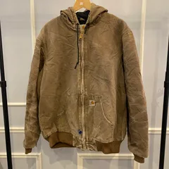 Carhartt カーハート M メンズ アクティブジャケット USA製　Mサイズ　ブラウン BA541