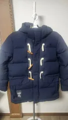 ルコックスポルティフ ネイビー トグルボタン ダウン 無料配送