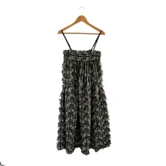 MAISON SPECIAL (メゾンスペシャル) ★ ⑤ 21222265101 テープヤーンジャガード2WAYワンピース レディース ブラック FREE