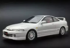 【中古】ミニカー 1/18 Honda Integra Type-R DC2 Early Version(ホワイト) [17A02-01]