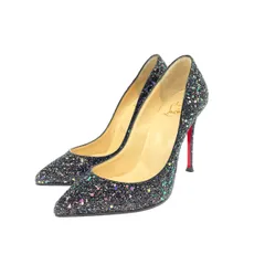 Christian Louboutin クリスチャンルブタン パンプス 表記サイズ:34.5 グリッター/ラメ    ブラック レディース / 240001171596