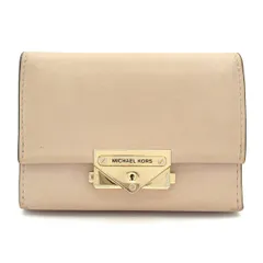 MICHAEL KORS(マイケルコース) カードケース - ベージュ コインケース付き レザー