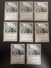 kwq1 59 沼/Swamp アイスエイジ 8枚 型番統ー まとめ 人気絵柄 基本土地 大量 ICE 英語版 EN MTG