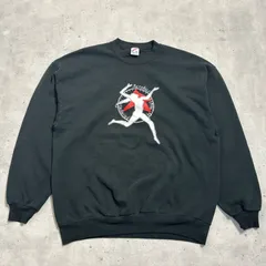 80s~90s USA製 JERZEES フェードブラック スウェット トレーナー 古着