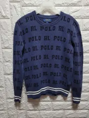 ポロラルフローレン キッズ ロゴ パータン ニット