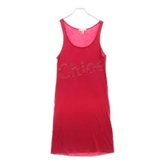 12D677-7 Chloé クロエ ノースリーブ タンクトップ トップス Chloe ノースリーブ タンクトップ 12D677-7 Chloé クロエ ノースリーブ