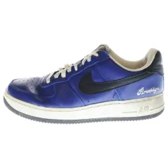 NIKE (ナイキ) 【観賞用2004年製】 AIR FORCE 1 LOW エアフォース1 レザーローカットスニーカー ブルー US10/28cm 306353-401