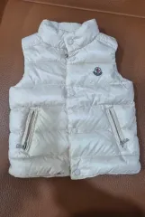 モンクレール キッズ ダウン ベスト アイボリー
