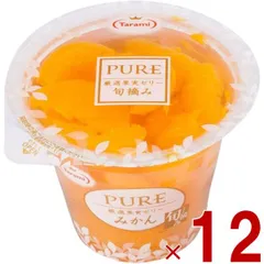 たらみ PURE みかん 270g 高級ゼリー みかん 厳選果実 フルーツ 常温 12個のサムネイル