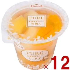 たらみ PURE ミックス 270g 高級ゼリー 厳選果実 フルーツ 常温 12個のサムネイル