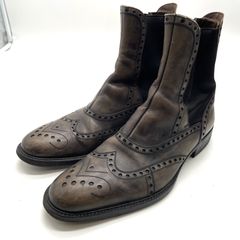 DOLCE&GABBANA サイドジップブーツ ブラック メダリオン 8 - メルカリ