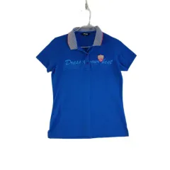 PING レディース90 ブルー 半袖 ポロTシャツ K7524