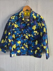 ラッキーシュエトゥ星柄デニムジャケット