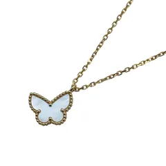 ヴァンクリーフ＆アーペル Van Cleef & Arpels スウィートアルハンブラパピヨンネックレス ゴールド Au750 ジュエリー