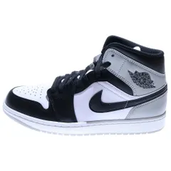 NIKE (ナイキ) AIR JORDAN 1 MID BARONS エアジョーダン1 バロンズ ミッドカット スニーカー グレー/ブラック US9/27cm DQ8426-101