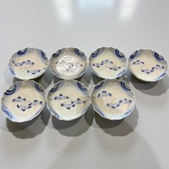 大清康熙年製 蓋付き 六角壺 [草花文風景人物絵] 中国雑貨 壺 フラワー