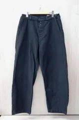 VETRA/ベトラ/ロングパンツ/ヘビーリネンワークパンツ/ブラック/サイズ44