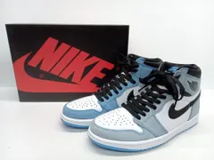 NIKE AIR JORDAN 1 RETRO HIGH OG 'University Blue' 555088－134　ナイキ エアジョーダン1 レトロ ハイ OG　スニーカー　27cm　箱付属