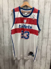 Reebok NBA リーボックエヌビーエー bullets マイケルジョ-ダン ダメ-ジ有 タンクトップ・ノ-スリ-ブ