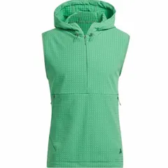 アディダス WIND.RDY 保温 撥水 ハーフジップ フーディーベスト JOJ78 メンズ ゴルフウェア 2024秋冬モデル adidas 日本正規品（通販）
