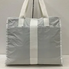6421　LeSportsac　レスポートサック　ESSENTIAL CARRYALL TOTE　エッセンシャル　トートバッグ　ブラン　ホワイト　白　オフホワイト　無地　レディース　ユニセックス　大きめ　大容量　ポケット多数　軽量　シンプル　きれいめ