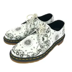 Dr.Martens ドクターマーチン ３ホールシューズ 表記サイズ:UK4 ペイズリー    ホワイト レディース / 243001002236