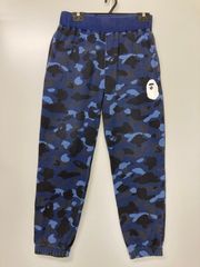 A BATHING APE ブルーカモ スウェットパンツ ジョガーパンツ - メルカリ