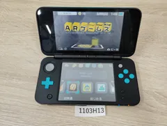 【1103H13】　ニンテンドー 2DSLL  ターコイズ ブラック 本体のみ 中古
