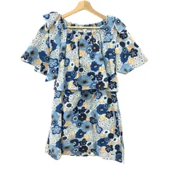 Chloe クロエ ワンピース サイズ:14 花柄    マルチカラー/ブルー レディース / 243001003299のサムネイル