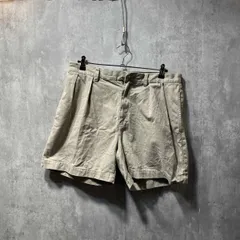 90s POLO RALPH LAUREN andrew short pants サイズ34 ベージュ ポロラルフローレン