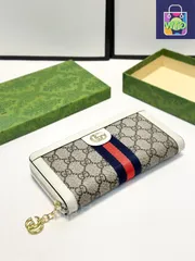 【今日特価】Gucci グッチ 最新モデルショート財布 表裏頭層小牛皮使用・超薄デザインで携帯便利