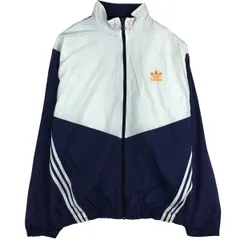 古着 80~90年代 アディダス adidas トレフォイルロゴ ナイロンジャケット メンズL相当 ヴィンテージ/eaa600644