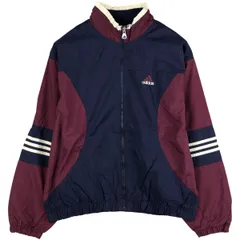 古着 90~00年代 アディダス adidas バックロゴ ナイロンジャケット メンズL相当 ヴィンテージ/eaa600645