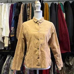＠　Cotton House Aya コットンハウス アヤ　刺繡　花柄　総柄　ブラウス　シャツ　トップス　ベロア　ベージュ　beige　お呼ばれ　デート　オフィスカジュアル　食事会　可愛い　お出かけ　上品のサムネイル