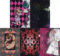[중고] 클리어 파일 아냐 ver. 클리어 파일 5장 세트 [이치바쿠지 코드기어스 in Wonderland] F상