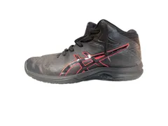 ♪3532 asics アシックス バスケットボール　シューズ　TBF403 ブラック 中古 25㎝ ピンクライン