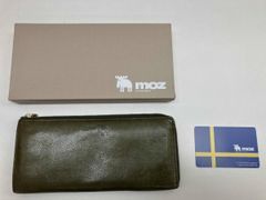 超美品！HERZ ヘルツ ミドルウォレット WS-10 グリーン 二つ折り財布