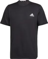 アディダス adidas AEROREADY デザインド フォー ムーブメント 半袖Tシャツ ランニング 半袖シャツ  DK436 HF7214 ブラック 8XO