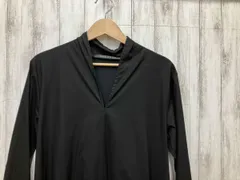 mizuiroind 切替ロングスリーブワンピース ブラック 長袖ワンピ-ス