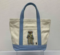 RALPH LAUREN トートバッグ オフホワイト