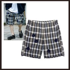 新品 nanamica × NOMA t.d オンブレチェックショーツ (M)Ⓗ - メルカリ